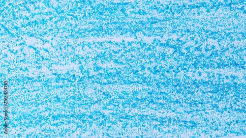 Scribbles and rubbing marks made with a blue wax