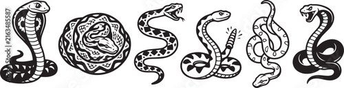 A set of snakes.