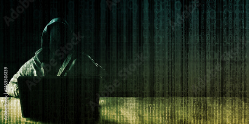 Hacker Stealing Data
