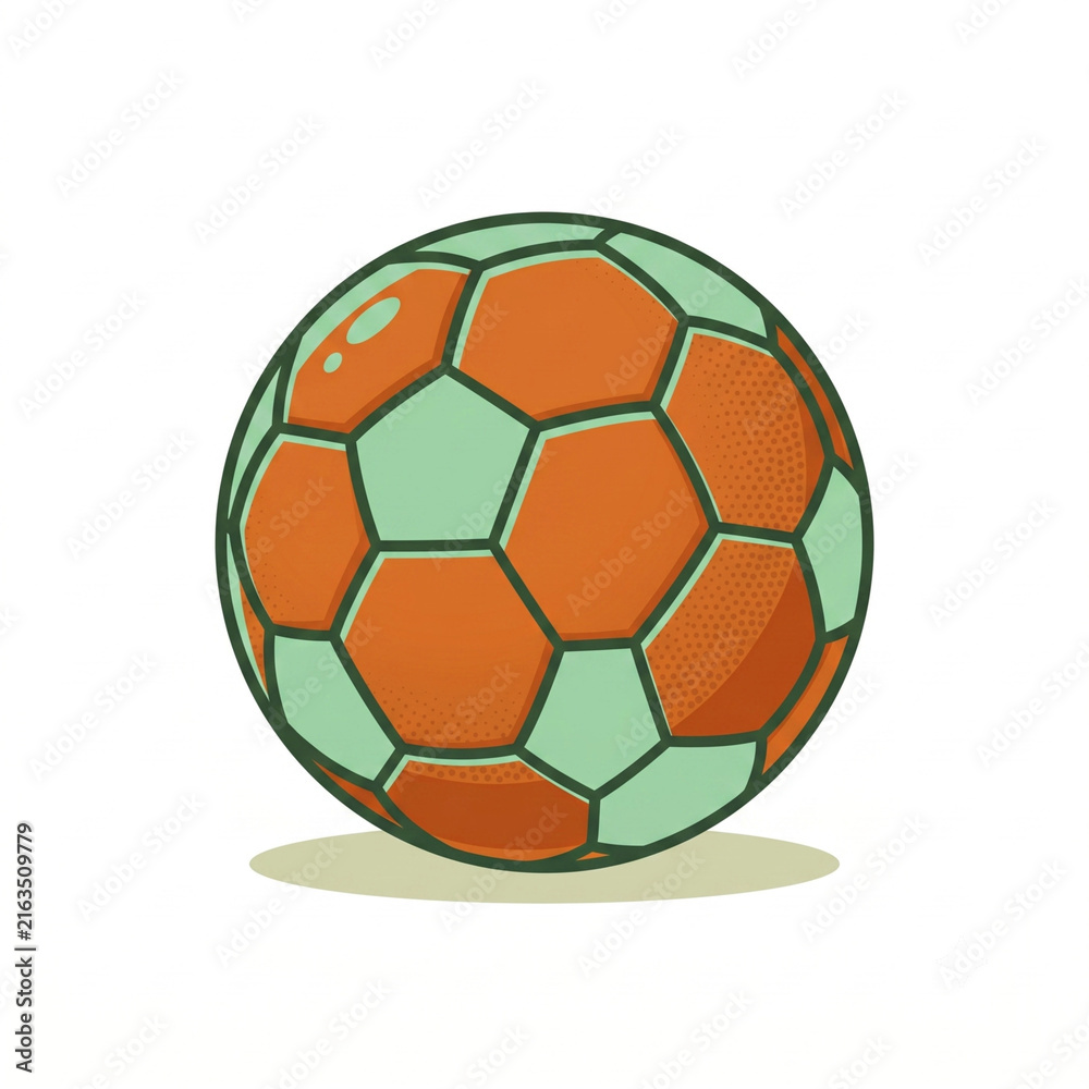 Naklejka premium soccer ball isolated on white