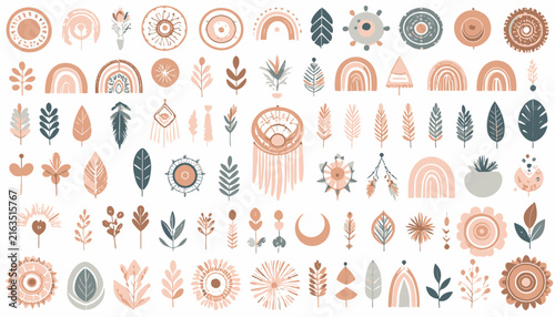 Dreamcatcher bohemian wall art decor.