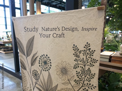Botanical Illustrations Inspire Craft Design