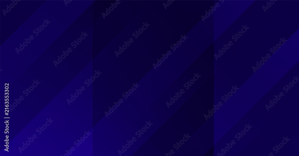 Obraz premium Abstract dark navy blue geometric background with diagonal stripes and modern digital patterns for professional corporate presentations