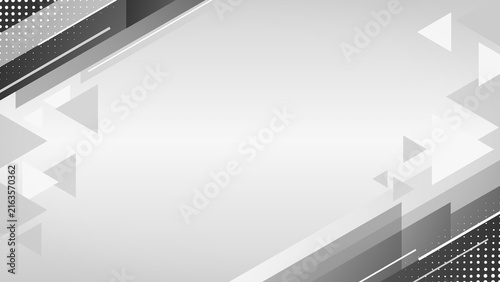 Black Abstract Geometric Business Background with Triangle Shapes and Copy Space