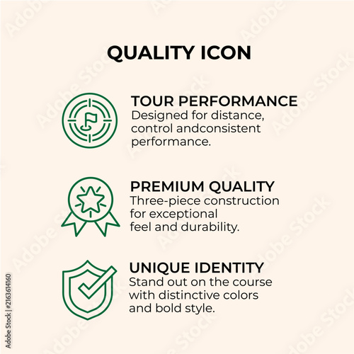 business quality icon template