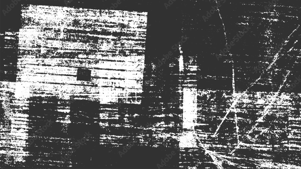 Fototapeta premium High Contrast Grunge Black and White Texture Background