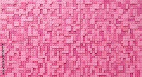 Seamless pink geometric mosaic pattern texture for modern design backgrounds and fashion prints