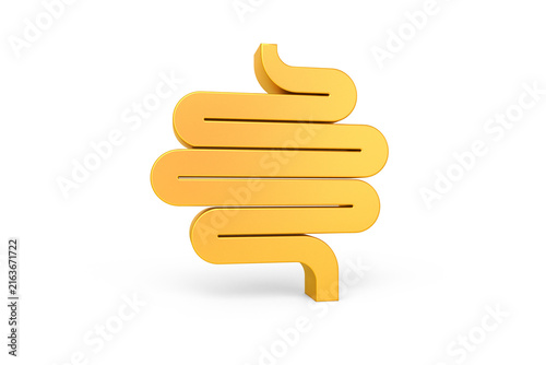 3d-gold-intestine-gut-health-icon-isolated