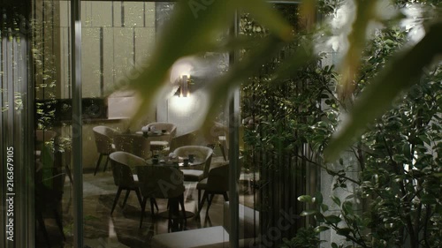 3D render animation 4K hotel lobby interior