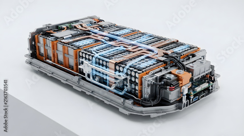 Advanced electric vehicle battery pack with modular cells, thermal management system and high voltage energy storage technology for EV platforms
