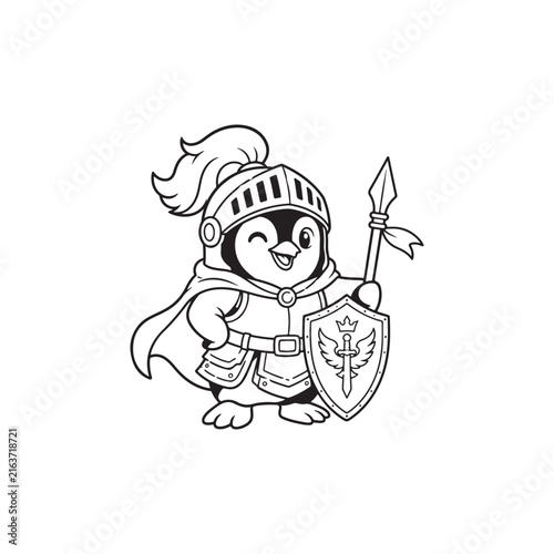 Medieval Warrior Mascot