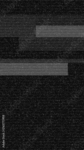 Black crt television static noise glitch texture
