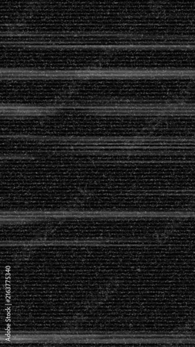 Animated tv screen noise glitch effect background analog static vhs distortion texture