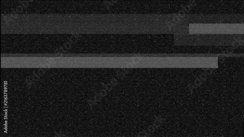 Vhs analog television static noise glitch distortion retro signal interference texture