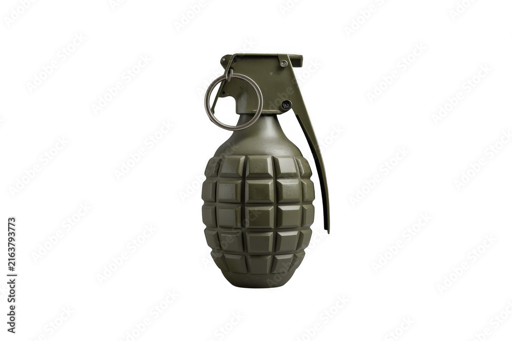 Fototapeta premium Hand grenade military weapon for combat and conflict