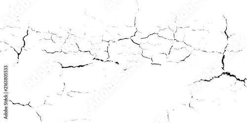 Black and white grunge texture with horizontal cracks and fissures