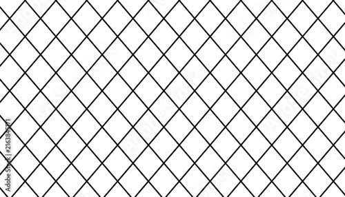 Diamond grid pattern, black lines on a checkerboard transparent background, seamless geometric design.
