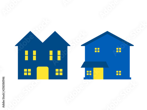 Matchstick House Toy Home Isolated on White Background, 3D Residential Architecture and Property Concept Illustration for Real Estate and Housing Design
