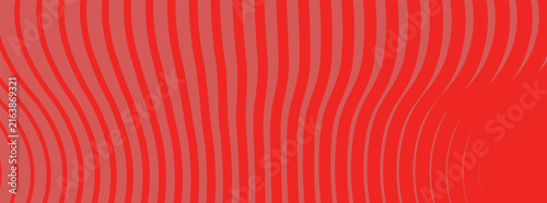 Red Wavy Stripes Background abstract pattern