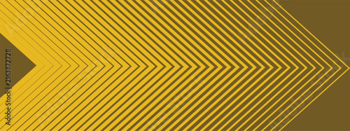 Yellow Chevron Pattern on Brown Background abstract
