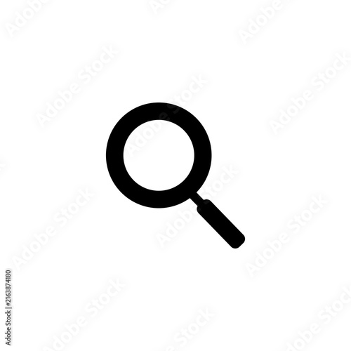 Fotografía magnifying glass logo icon