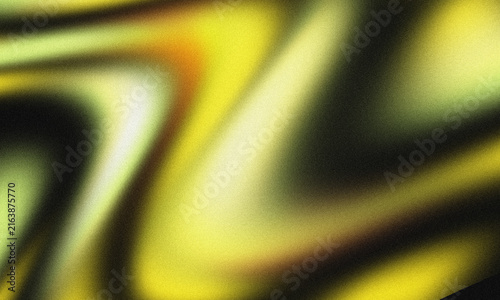 Modern Abstract Textured Gradient Background With Golden Yellow And Black Waves Floating Over Deep Black Stipple Noise Pattern For Graphic Projects And Web Banners