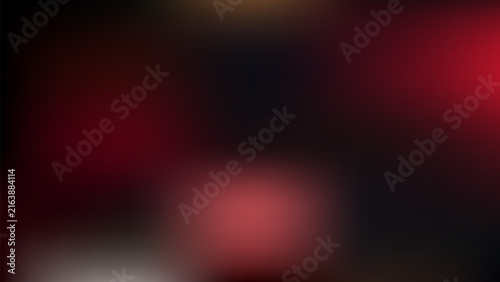 Abstract red and black gradient background with blurred shapes and soft lighting