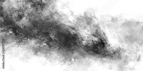 Photography Abstract monochromatic texture, representing dynamic motion with wisps of smoke