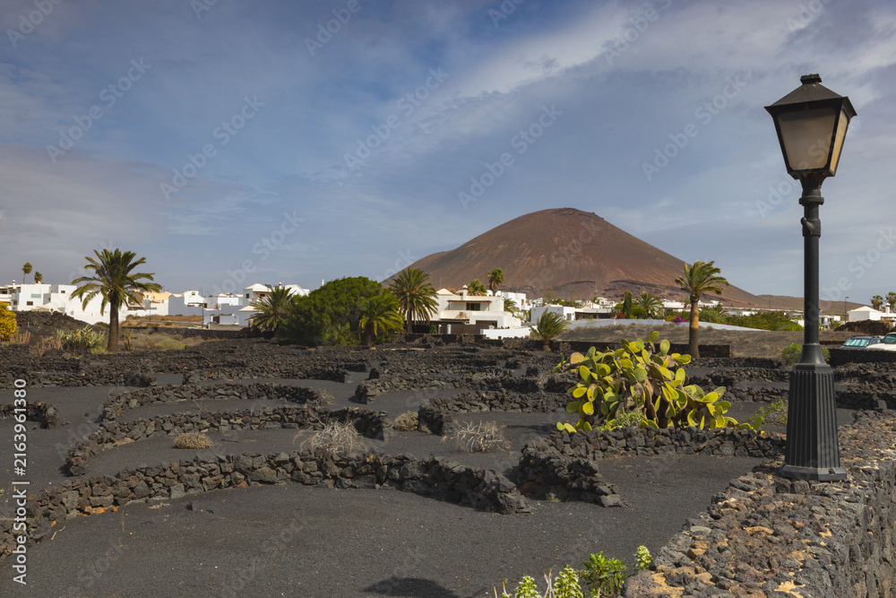 Naklejka premium Tahíche is a village located in the municipality of Teguise