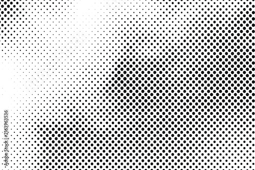 Halftone dot background. Halftone effect vector pattern. Circular dots isolated on a white background forming an abstract object