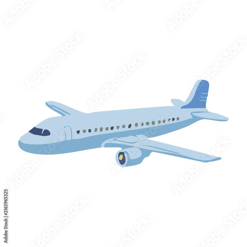 Commercial Airliner Illustration