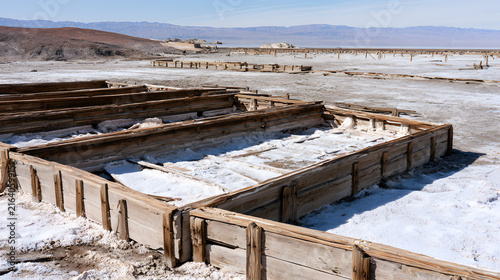 Salt Flats Wooden Crate Landscape