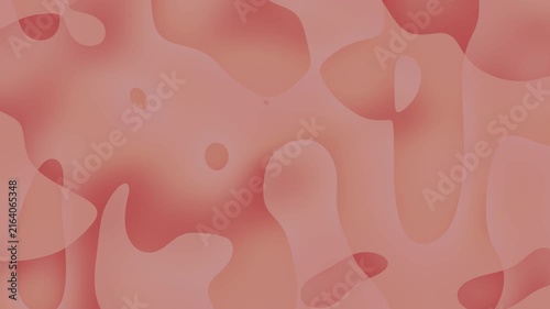 Abstract terracotta peach fluid liquid background with wavy organic overlapping shapes, soft warm dusty rose gradient digital graphic backdrop