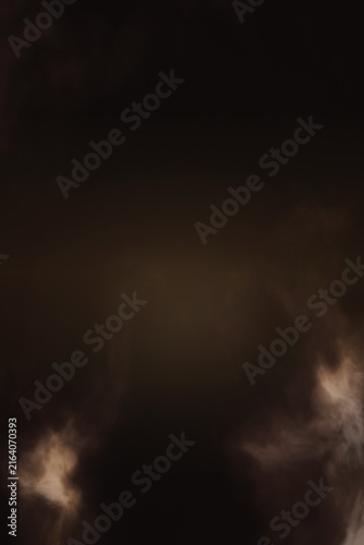 Dark Clouds with Light Streaks