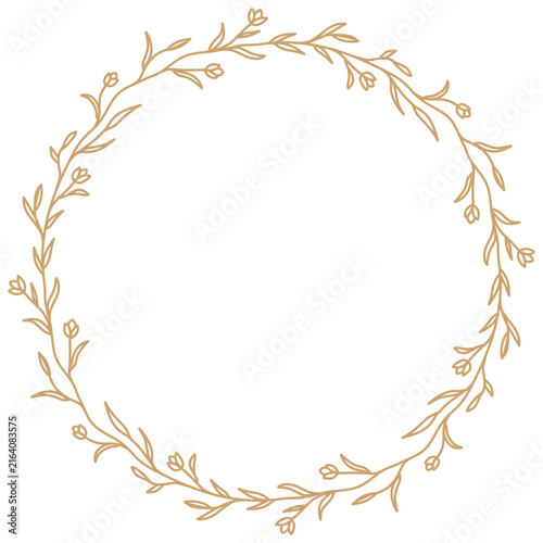 golden laurel wreath