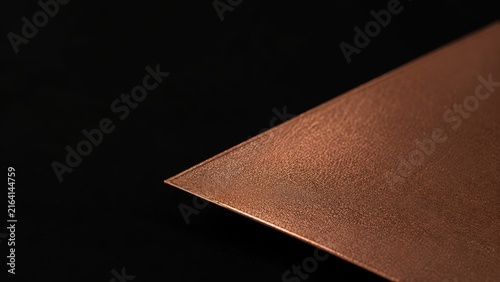 Micro Etched Copper Foil Conductive Material on Black Background