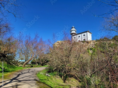 Foto Le phare de San Anton, Getaria (Guetaria), commune du Guipuscoa, communauté auto