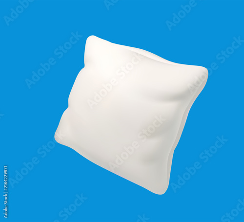 White Pillow 3D Icon