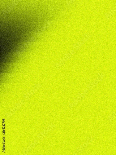 Neon Yellow Grainy Texture Background with Horizontal Stripes and Shadow Gradient