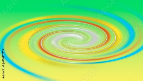 Colorful abstract spiral swirl background for dynamic motion graphics or vibrant digital art design projects.