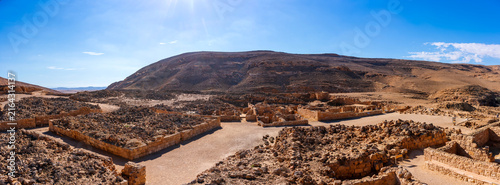 Mamshit National Park in the Negev Desert of Israel