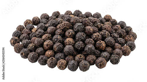 Canvas Print Mound of Dried Peppercorn Seeds for Culinary Seasoning