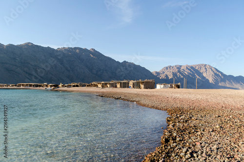 Photography Photo of a beach near blue hole dahab