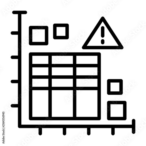 Risk Matrix Icon