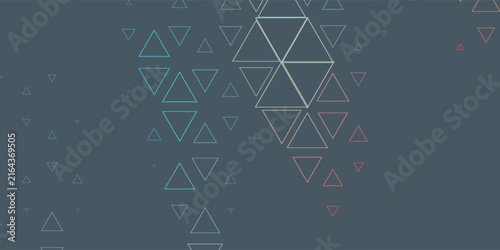 Abstract geometric background with triangle shape pattern eps 10