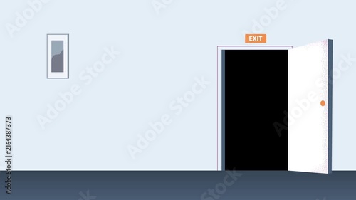 Digital video file playback interface showing a central play button on a dark blue screen for seamless motion media content