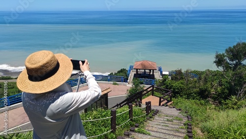 Fotografía Beautiful scenery of Daren, Taiwan, known for darren, darent, dare