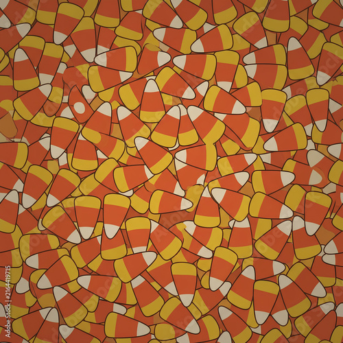 Colorful Mosaic Pattern with Warm Tones and Irregular Shapes.