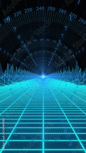 Animation of scope scanning with digital data processing over metaverse