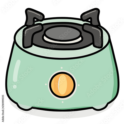 Konstfotografi Illustration of  Gas Stove